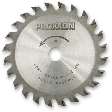 Proxxon Circular Saw Blade Tungsten Carbide Tipped, 80 Mm, 2 Available ...